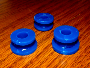 HONDA ATC 250R AIR BOX FRAME MOUNTING GROMMETS, DAMPERS 3 PIECE KIT 1983-1984