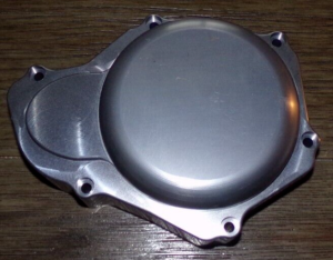 HONDA ATC, TRX 250R GRAY ALUMINUM ENGINE STATOR, MAGNETO COVER 85-89, ESR