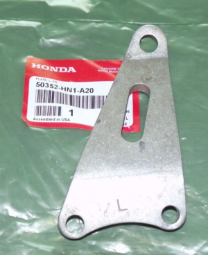 HONDA TRX 400EX, 400X LEFT FRONT ALUMINUM MOTOR, ENGINE MOUNT 50352-HN1-A20