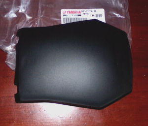 YAMAHA GRIZZLY 550, 700 GAS TANK ACCESS DOOR PLASTIC CENTER COVER 1HP-F177B-00