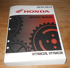 HONDA SHADOW 750 OEM SHOP SERVICE MECHANICS REPAIR MANUAL, BOOK 61MFE59