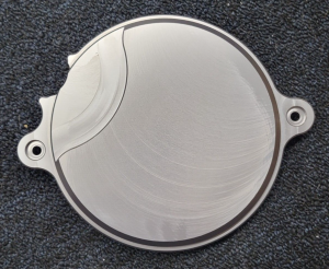 HONDA ATC250R, TRX250R, ESR CLUTCH QUICK ACCESS POLISHED SUB-COVER 85-89