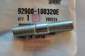 HONDA REAR DIFFERENTIAL STUD 92900-10032-0E, GOLD WING, ST1100, PACIFIC COAST