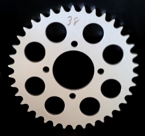 LT160 QUADRUNNER, 230 250 QUADSPORT, LT250R 250 QUADRACER 38 TOOTH REAR SPROCKET