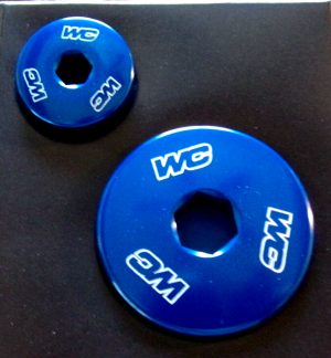 ATC 200X, 250SX, 250ES BIG RED, 350X MAGNETO STATOR COVER TIMING PLUGS BLUE