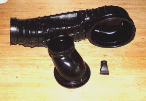 ATC 250R 85-86 AIR BOX TO CARBURETOR AIR BOOT DUCT, INTAKE BOOT & DRAIN TUBE KIT