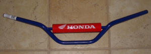 250X, 250R,300EX, 400EX,450R, 700XX, 250EX, RECON 250 BLUE HANDLEBARS, HONDA PAD