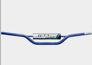 YAMAHA RAPTOR 125,250,350,660,700,BLASTER, BANSHEE,YFZ BLUE STEEL HANDLEBAR BARS