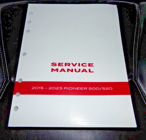 HONDA PIONEER 500 & 520 REPAIR, SHOP, SERVICE MANUAL, BOOK 2015-2023