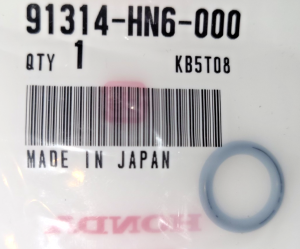HONDA OIL COOLER LINE O-RING SEAL, RECON 250, RINCON, 700 BIG RED, PIONEER 700