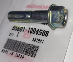 HONDA ATC 250R 45MM OEM BOLT 95801-10045-08 REAR SHOCK, FOOTPEG MOUNTING