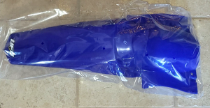 YAMAHA YZ250F, YZ450F REFLEX BLUE REAR FENDER 5XD-21610-00-00, 2006-2009