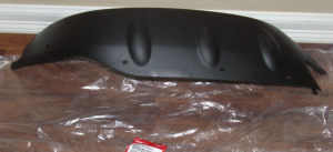 HONDA RANCHER 350, 400 FRONT FENDER LEFT SIDE MUD EXTENSION, GUARD, FLAP