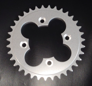 HONDA ATC350X, ATC 350X 35 TEETH ALUMINUM REAR SPROCKET 1986, 35 TOOTH GEAR