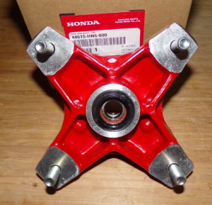 HONDA RED FRONT WHEEL HUB, BEARINGS & SEALS TRX250EX, TRX250X TRX 250EX,250X