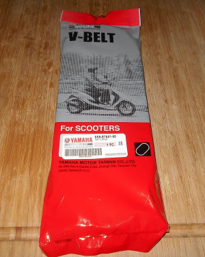 YAMAHA ZUMA 125 ENGINE CLUTCH DRIVE BELT 2009-2021,   5S9-E7641-00-00