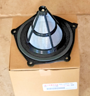 YAMAHA YFZ450, YFZ450R, YFZ450X INTAKE AIR FILTER HOLDER GUIDE, FIRE SCREEN