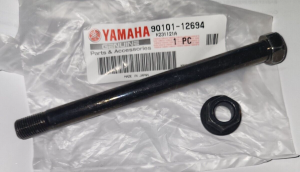 YAMAHA BANSHEE 350 SWINGARM AXLE CARRIER TOP MOUNTING BOLT & NUT 90101-12694