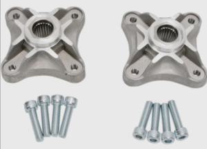 YAMAHA YFZ450X, YFZ450R, RAPTOR, TRI-Z 4X110 BOLT PATTERN NARROW REAR WHEEL HUBS