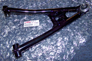 YAMAHA RAPTOR 700 BLACK LEFT LOWER BOTTOM A-ARM 13-25, REPLACEABLE BALL JOINT