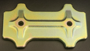 SUZUKI LTZ400, KAWASAKI KFX400 SWINGARM AXLE CHAIN ADJUSTING GOLD PLATE 2003