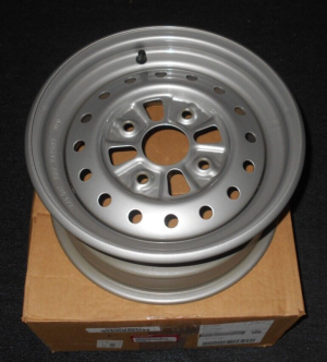 HONDA TRX450 450 S/ES FOREMAN 12" GREY STEEL FRONT WHEEL, RIM 44650-HN0-505