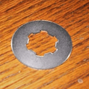SUZUKI RM250, RMX250, DRZ400, LTZ400, ENGINE CLUTCH HUB LOCK WASHER 09167-22021
