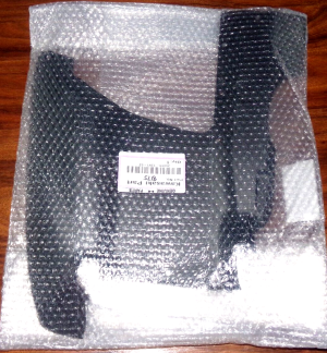 KAWASAKI PRAIRIE 650, 700 LEFT SIDE FRONT FENDER BLACK MUD FLAP 35019-1391-6Z