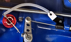 SUZUKI 250 QUADRACER 500 QUADZILLA ALUMINUM RED ENGINE OIL FILL PLUG CAP & CABLE
