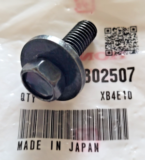 HONDA TRX 400EX 400X EXHAUST MUFFLER MOUNTING BOLT & WASHER 93404-08025-07