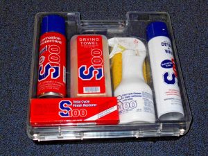 S100 TOTAL CYCLE CLEANER,DRYING TOWEL,WAX,FINISH RESTORE MOTORCYCLE CARE KIT