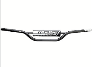 YAMAHA YZ125, YZ250, YZ400,YZ465, YZ490, WR200,WR500,XT600 BLACK HANDLEBARS, BAR