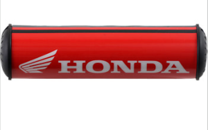 HONDA XR50,CRF50,XR70,CRF70,XR80,CRF80,XR100, CRF100 RED HANDLEBAR, CROSSBAR PAD