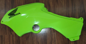 HONDA RECON 250 TE, TM LEFT SIDE GREEN BODY PANEL, TANK COVER 83650-HS0-AQ0ZA