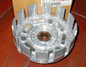 YAMAHA YFZ450R YFZ 450R OEM CLUTCH BASKET, PRIMARY GEAR DRIVEN 18P-16150-10-00