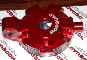 HONDA ATC TRX 250R ENGINE RED COOL HEAD SHELL W / HEAD STAY, TRX250R ATC250R