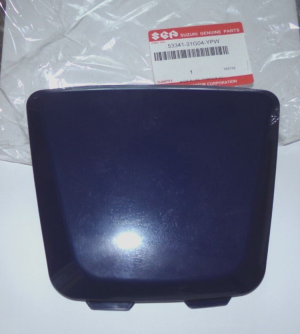 SUZUKI KING QUAD BLUE FENDER STORAGE COMPARTMENT BOX COVER CAP 53341-31G06-YPW