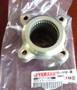 YAMAHA YFZ450R YFZ 450R REAR BRAKE ROTOR DISC HUB, MOUNT, BRACKET 1TD-F5712-00