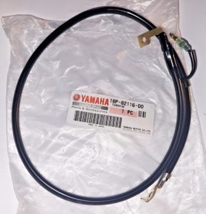 YAMAHA YFZ450R, YFZ450X, YFZ BATTERY NEGATIVE, BLACK ELECTRICAL STARTER CABLE