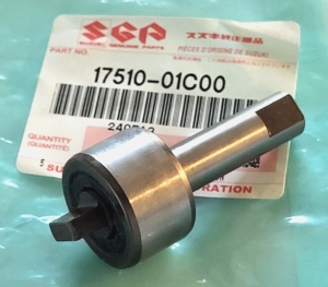 SUZUKI 250 QUADRACER 500 QUADZILLA WATER PUMP IMPELLER SHAFT & BEARING 87-92
