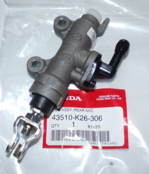 HONDA GROM 125 REAR BRAKE MASTER CYLINDER RESERVOIR ASSY 43512-K26-901