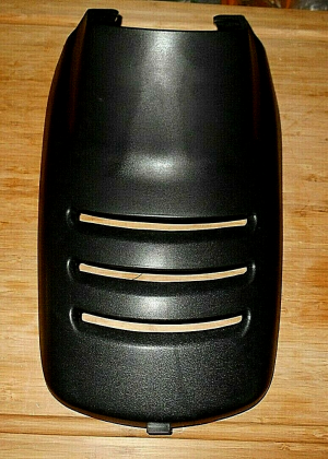 SUZUKI LT160 160 QUAD RUNNER QUAD OEM BLACK CENTER FRONT FENDER NOSE HOOD COVER