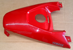 YAMAHA GRIZZLY 90 & 110 YOUTH, KIDS ATV RED GAS TANK COVER 19-26, B8W-F171A-30,Z