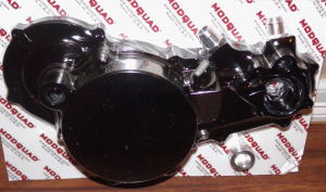 HONDA ATC250R, TRX250R 250R BLACK RIGHT SIDE ENGINE QUICK CHANGE CLUTCH COVER
