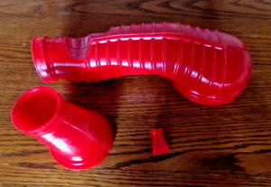 ATC 250R 85-86 AIR BOX TO CARBURETOR AIR BOOT DUCT, INTAKE BOOT & DRAIN TUBE KIT