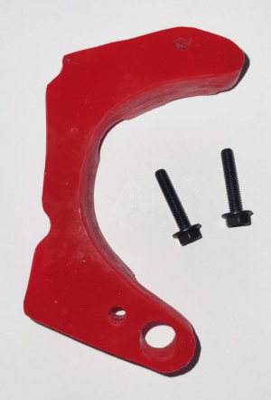 HONDA TRX450R, TRX450ER 450R ENGINE CHAIN GUARD, RED CASE SAVER 04-05