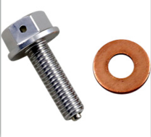 YAMAHA YXZ1000R, YXZ1000 MAGNETIC OIL DRAIN BOLT FOR THE OIL RESERVOIR SUMP TANK