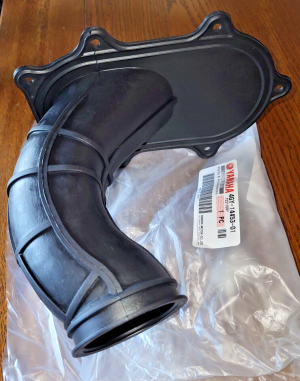 YAMAHA TTR250, TTR-250 AIR BOX TO CARBURETOR INTAKE BOOT, DUCT 4GY-14453-01