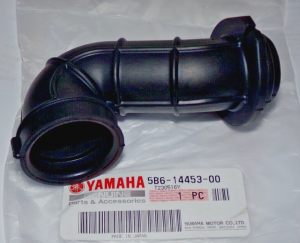 YAMAHA TTR110 TTR 110 ENGINE AIR BOX TO CARBURETOR RUBBER INTAKE TUBE, CARB DUCT
