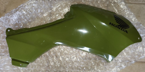HONDA RECON 250 TE, TM RIGHT SIDE SCOUT GREEN BODY PANEL 83550-HS0-A00ZA
